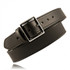 Boston Leather 6505ST-BRN-1-54-GLD 1 3/4 Stitched Garrison Belt