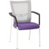 OFFICE STAR PRODUCTS Office Star 8810W-512  Low-Back Mesh Visitors Chair, Purple