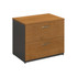 BUSH INDUSTRIES INC. WC72454ASUIR Bush Business Furniture Components 35-2/3inW x 23-3/10inD Lateral 2-Drawer File Cabinet, Natural Cherry/Graphite Gray, Standard Delivery