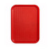 WINCO FFT-1216R  Fast Food Tray, 16in x 12in, Red
