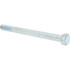 Bowmalloy 36120 Hex Head Cap Screw: 1/2-13 x 6", Grade 9 Alloy Steel, Zinc-Plated Clear Chromate