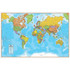 Choose this Waypoint Geographic Blue Ocean Laminated Wall Map as an educational tool. With a durable laminated construction, this wall map is suitable for dry-erase use.  Geography reference aid.  Durable laminated construction for dry-erase use.  Up-to-date cartography.  Features major cities, capitals, countries and oceans.  Shipped rolled in a tube to prevent creasing/damage during shipping.