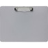 SP RICHARDS 49266 Business Source Landscape Plastic Clipboard - 8 1/2in x 11in - Plastic - Silver - 1 Each