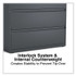 ALERA HLF4241CC Lateral File, 3 Legal/Letter/A4/A5-Size File Drawers, Charcoal, 42" x 18.63" x 40.25"