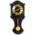 MEGAGOODS, INC. Bedford Clocks 99593898M  Wall Clock, 27-1/2inH x 11-3/4inW x 4-3/16inD, Chocolate Brown