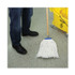BOARDWALK 716RCT Cut-End Lie-Flat Wet Mop Head, Rayon, 16 oz, White, 12/Carton