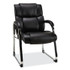ALERA HD4319 Alera Hildred Series Guest Chair, 25" x 28.94" x 37.8", Black Seat, Black Back, Chrome Base