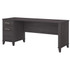 BUSH INDUSTRIES INC. WC81572 Bush Business Furniture Somerset 72inW Office Computer Desk With Drawers, Storm Gray, Standard Delivery