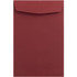 JAM PAPER AND ENVELOPE JAM Paper 31287522B  Open-End 6in x 9in Catalog Envelopes, Gummed Closure Dark Red, Pack Of 10