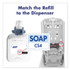 GO-JO INDUSTRIES PURELL® 513001 CS4 Soap Push-Style Dispenser, 1,250 mL, 4.88 x 8.8 x 11.38, White