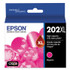 EPSON AMERICA, INC. T202XL320S T202XL320-S (202XL) Claria High-Yield Ink, 470 Page-Yield, Magenta