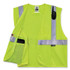 TENACIOUS HOLDINGS, INC. ergodyne® 21499 GloWear 8260FRHL Class 2 FR Safety Hook and Loop Vest, Modacrylic/Kevlar, 4X-Large/5X-Large, Lime