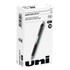 NEWELL BRANDS INC. Uni-Ball 65940  Signo Gel RT Retractable Pens, Medium Point, 0.7 mm, Silver Barrel, Black Ink, Pack Of 12 Pens
