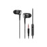 B3E K1  K1 - Earphones with mic - in-ear - wired - 3.5 mm jack - black