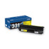 BROTHER INTL. CORP. TN331Y TN331Y Toner, 1,500 Page-Yield, Yellow