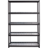 SP RICHARDS LLR99930 Lorell Wire Deck Shelving - 72in Height x 48in Width x 18in Depth - Recycled - Black - Steel - 1Each