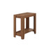 MONARCH PRODUCTS I 3116 Monarch Specialties Side Table, With Shelf, Rectangle, Walnut