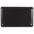 AMSCAN CO INC 432346.10 Amscan Plastic Rectangular Trays, 11in x 18in, Jet Black, Pack Of 4 Trays