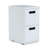 ALERA PAFFLG File Pedestal, Left or Right, 2 Legal/Letter-Size File Drawers, Light Gray, 14.96" x 19.29" x 27.75"