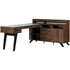 SOUTH SHORE IND LTD 13307 South Shore Helsy 78inW L-Shaped Computer Desk, Natural Walnut