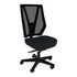 ANTHRO INTERNATIONAL, INC. DBA SITMATIC Sitmatic GM33SNPC/21201  GoodFit Mesh Synchron High-Back Chair, Black/Black