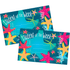 Create a positive and uplifting classroom with help from the Barker Creek Kai Ola Awards & Bookmarks. The set contains awards and bookmarks with colorful designs that help motivate good behavior and hard work.  Vibrant designs help catch the eye.  Perforated bookmarks can be easily separated from awards.  Comes with 60 awards that measure 5-1/2in x 6-3/4in and 60 bookmarks that measure 5-1/2in x 1-3/4in.  Helps you recognize students who have excelled.