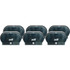 SP RICHARDS 98213CT Genuine Joe Solutions Standard Bath Tissue Roll Dispenser - Manual - Roll - 2000 x Sheet, 2 x Roll - Black - Sliding Door - 6 / Carton