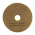 3M CO 09548 Scotch-Brite Clean & Shine Floor Pads, 14in, Yellow/Gold, Case Of 5