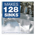 PROCTER & GAMBLE Dawn® Professional 57444CT Manual Pot/Pan Dish Detergent, Lemon, 4/Carton