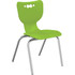 MOORECO INC MooreCo 53318-1-GREEN-NA-CH  Hierarchy Armless Chair, 18in Seat Height, Green