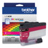 BROTHER INTL. CORP. LC406MS LC406MS INKvestment Ink, 1,500 Page-Yield, Magenta