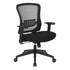 OFFICE STAR PRODUCTS Office Star 515-F37N1F2  Space Seating 515 Series Ergonomic Dark Air Grid/Mesh Mid-Back Chair, Black