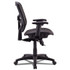 ALERA EL42B18 Alera Elusion Series Mesh Mid-Back Swivel/Tilt Chair, Supports Up to 275 lb, 17.9" to 21.6" Seat Height, Black