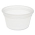 PACTIV EVERGREEN CORPORATION L5012Y Newspring DELItainer Microwavable Container, 12 oz, 4.55 x 4.55 x 2.45, Clear, Plastic, 480/Carton