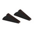 NATIONAL INDUSTRIES FOR THE BLIND 534000NIB0379 SKILCRAFT Wedge-Style Doorstops, 1-1/4inH x 1-1/4inW x 4-3/4inD, Brown, Pack Of 2 Doorstops