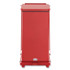 RUBBERMAID COMMERCIAL PROD. ST12EPLRD Defenders Heavy-Duty Steel Step Can, 6.5 gal, Steel, Red