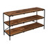 COAST TO COAST IMPORTS, LLC. 73312 Coast to Coast Ramon Console/Bookshelf, 33inH x 54inW x 16inD,  Davian Light Brown