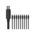 CHARGETECH ENTERPRISES, LLC CT-110288 ChargeTech - USB / power cable - Micro-USB Type B (M) - 5 V - 2.4 A - retractable