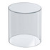 AZAR DISPLAYS 556810  Acrylic Cylinder Riser Container, Medium Size, 10in x 8in, Clear