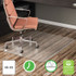 DEFLECTO CORPORATION CM21242COM EconoMat Non-Studded All Day Use Chair Mat for Hard Floors, Rectangular, 45" x 53", Clear, Ships Rolled