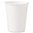 DART SOLO® 370W Single-Sided Poly Paper Hot Cups, 10 oz, White, 50/Sleeve, 20 Sleeves/Carton