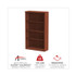 ALERA VA63-5632MC Alera Valencia Series Bookcase, Four-Shelf, 31.75w x 14d x 54.88h, Medium Cherry