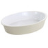 GIBSON OVERSEAS INC. Martha Stewart 995116575M  Stoneware Oval Baker, 13in x 9-1/2in, Taupe
