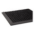 CROWN MATS & MATTING SSR046CH Super-Soaker Wiper Mat with Gripper Bottom, Polypropylene, 46 x 72, Charcoal