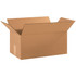 B O X MANAGEMENT, INC. Partners Brand 18108  Corrugated Boxes, 18in x 10in x 8in, Kraft, Pack Of 25