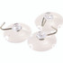 BAUMGARTENS DG4001 Suction Cup with Hook, Metal Silver Hook, 50/Box