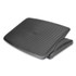 EMS MIND READER LLC FTLINEBLK Adjustable Height Ergonomic Footrest, 17.62w x 14d x 3.75h, Black
