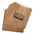 RUBBERMAID COMMERCIAL PROD. 6141 Waxed Napkin Receptacle Liners, 2.75" x 8.75" x 8.5", Brown, 250/Carton