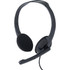 VERBATIM AMERICAS LLC Verbatim 70721  Stereo Headset with Microphone - Stereo - Mini-phone (3.5mm) - Wired - 32 Ohm - 20 Hz - 20 kHz - Over-the-head - Binaural - Circumaural - 5.74 ft Cable - Omni-directional Microphone