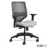 HON COMPANY SVR1ACLC19TK Solve Series ReActiv Back Task Chair, Supports Up to 300 lb, 18" to 23" Seat Height, Sterling Seat, Charcoal Back, Black Base